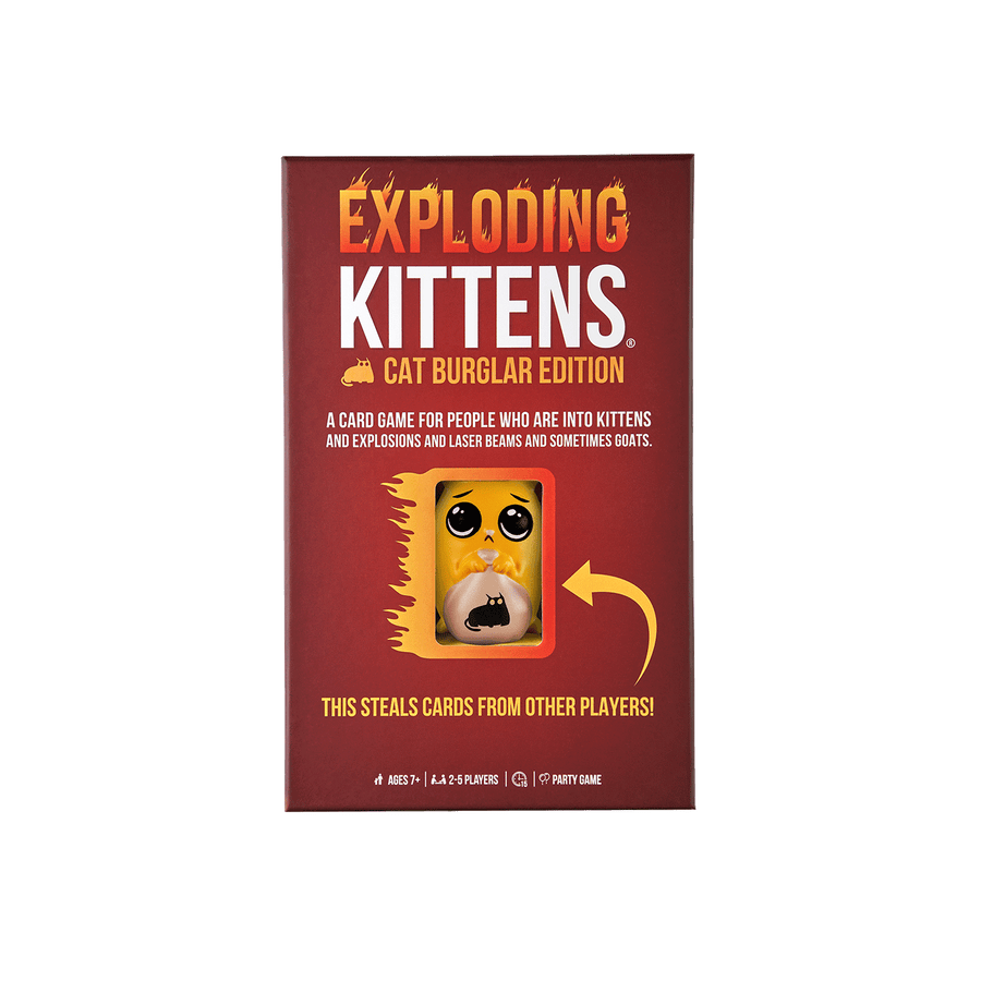 Exploding Cat Book Exploding Kittens: Cat Burglar Edition