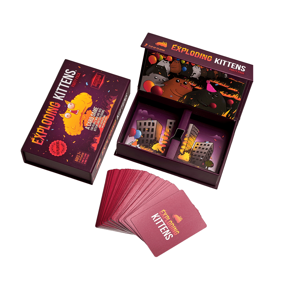 Exploding Kittens Recipes for Disaster Party Card Game Exploding