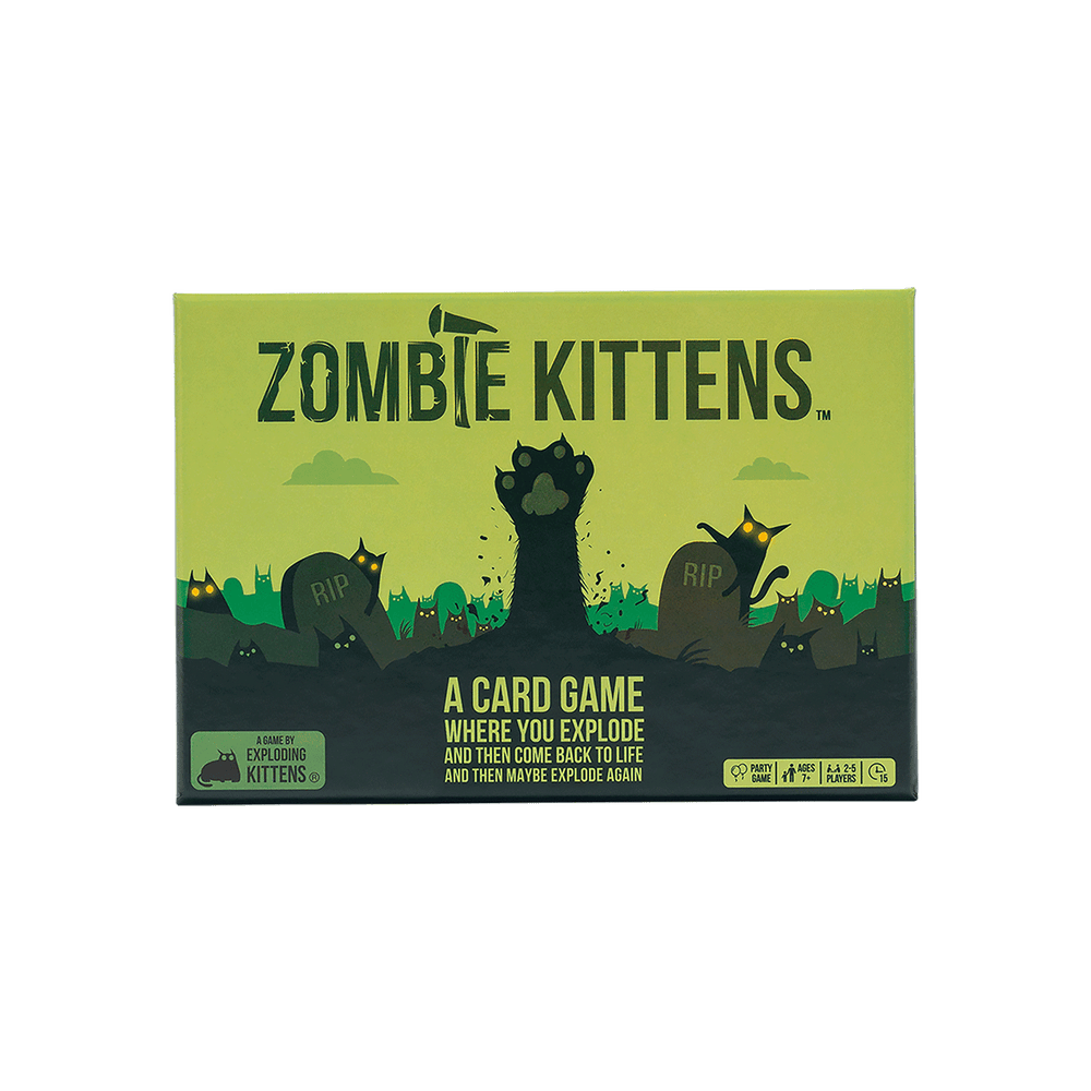 Zombie Kittens Card Game & Strategic Gameplay