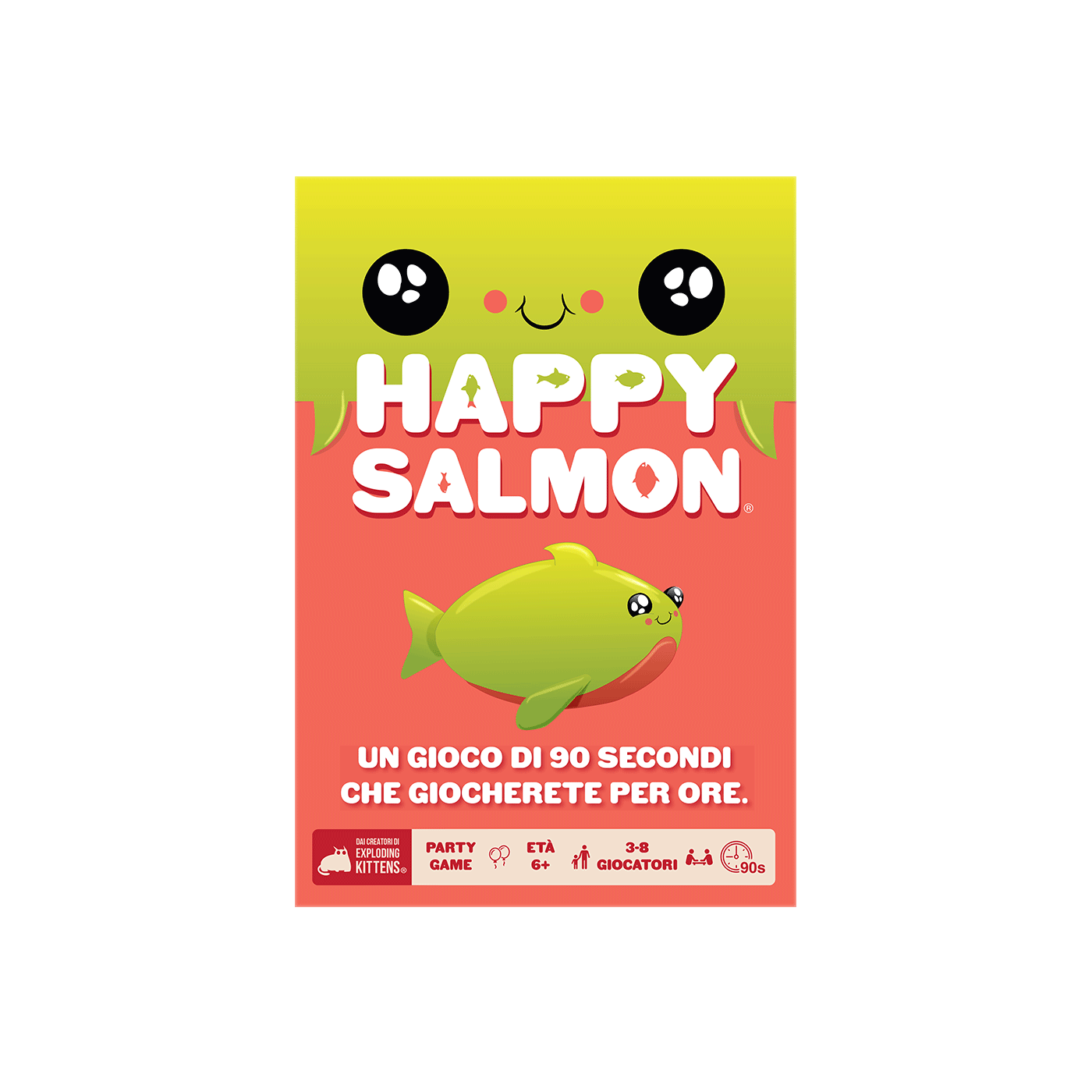 Happy Salmon | Party Card Game | Exploding Kittens