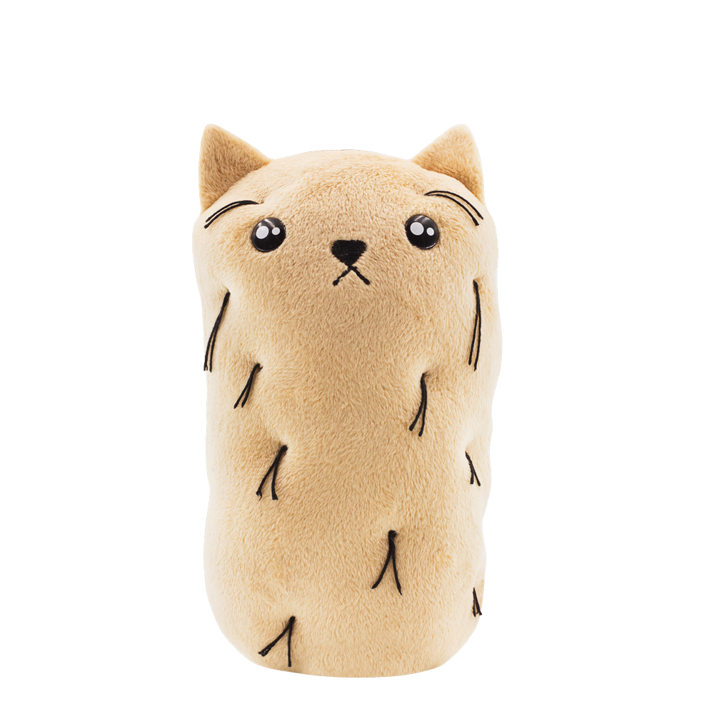 Hairy Potato Cat Mini Plush