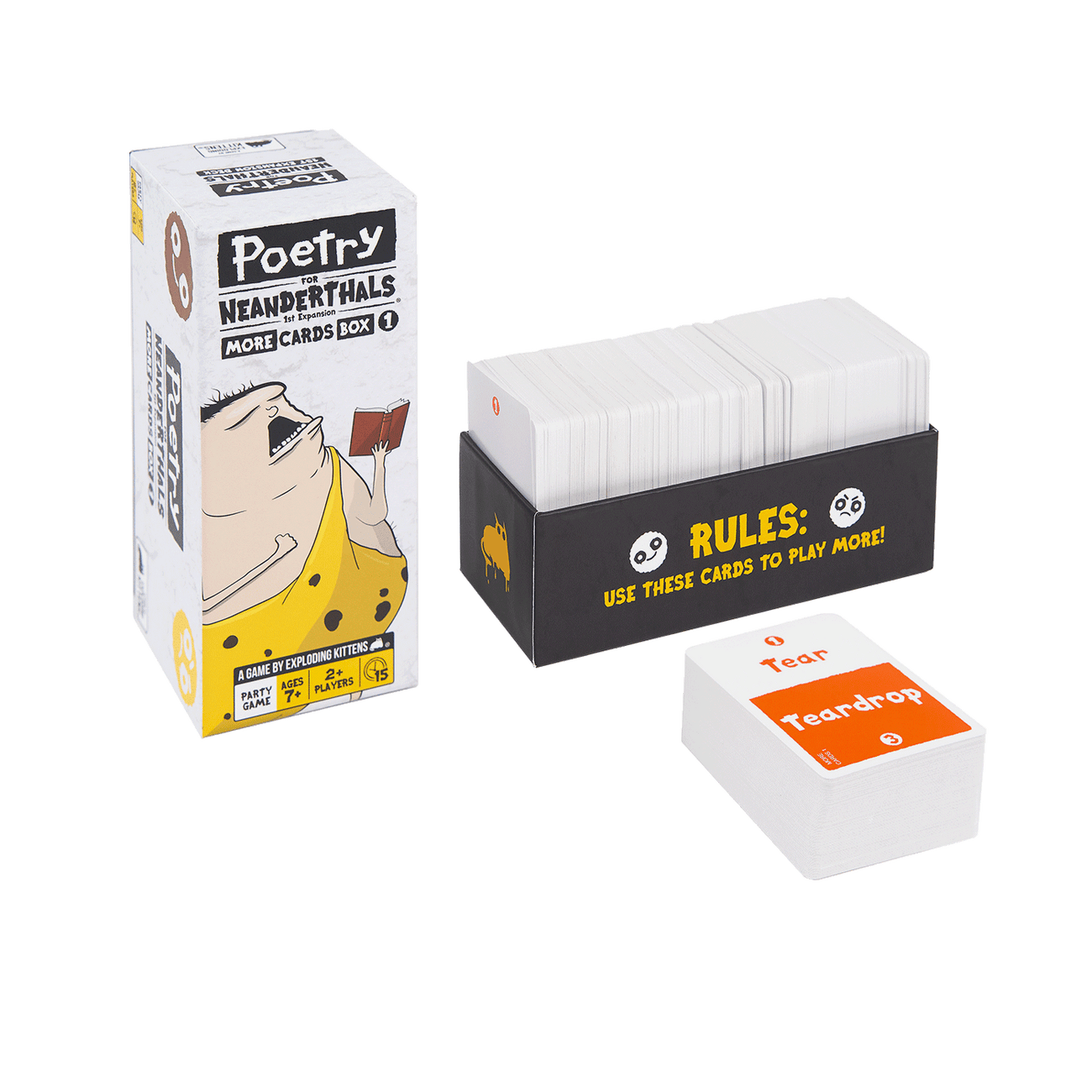 Poetry for Neanderthals Expansion More Cards Box 1 | Expansion Pack ...
