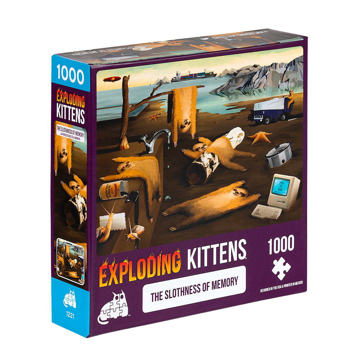The Slothness of Memory | 500 & 1000 Piece Puzzle | Exploding Kittens
