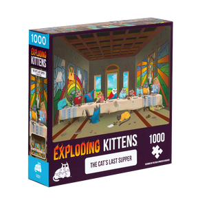 The Cat's Last Supper (1000 Piece Puzzle)