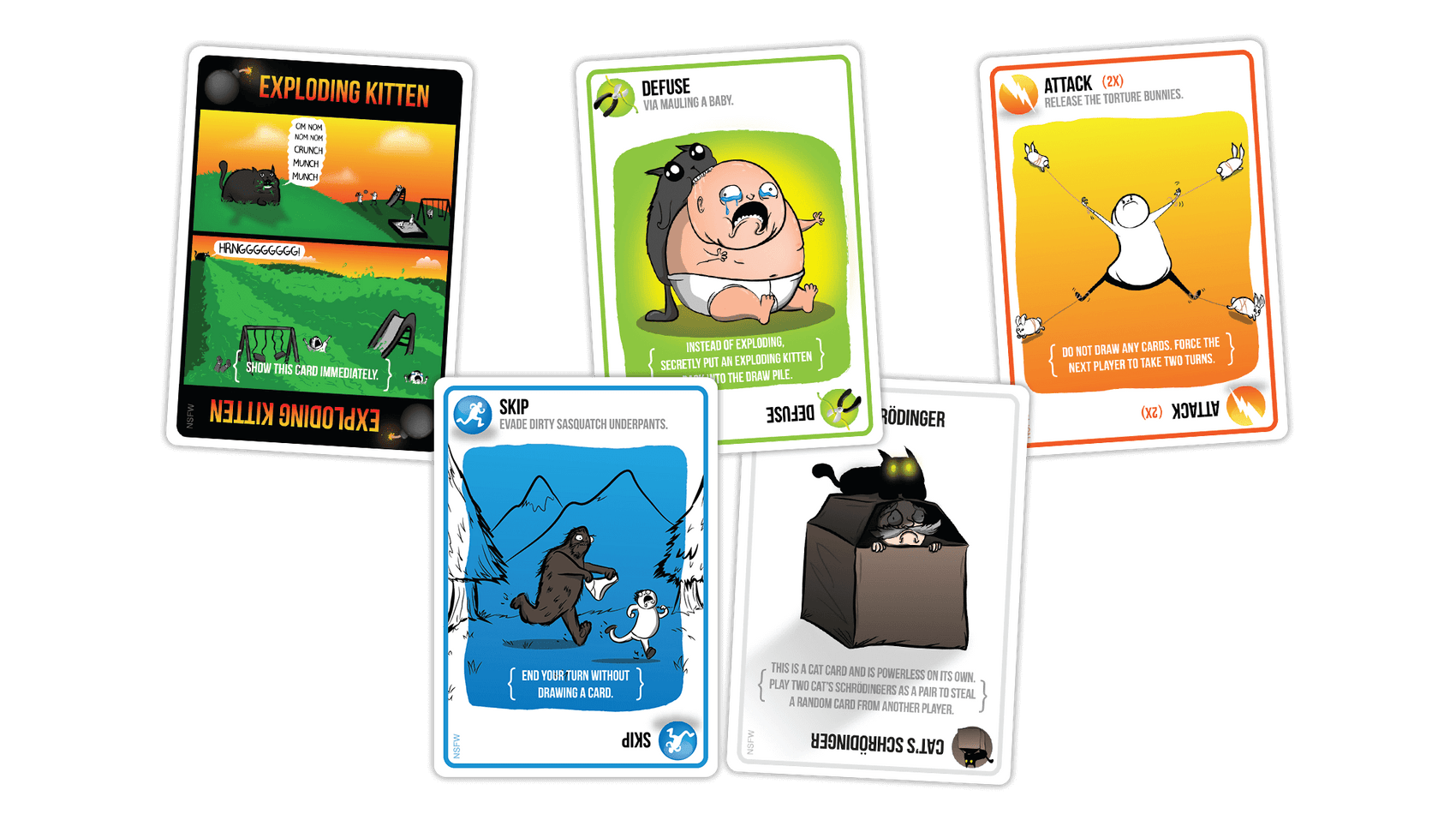 Jeu De Cartes Exploding Kittens Edition NSFW - Neuf, Jamais Ouvert, Marque Asmodee
