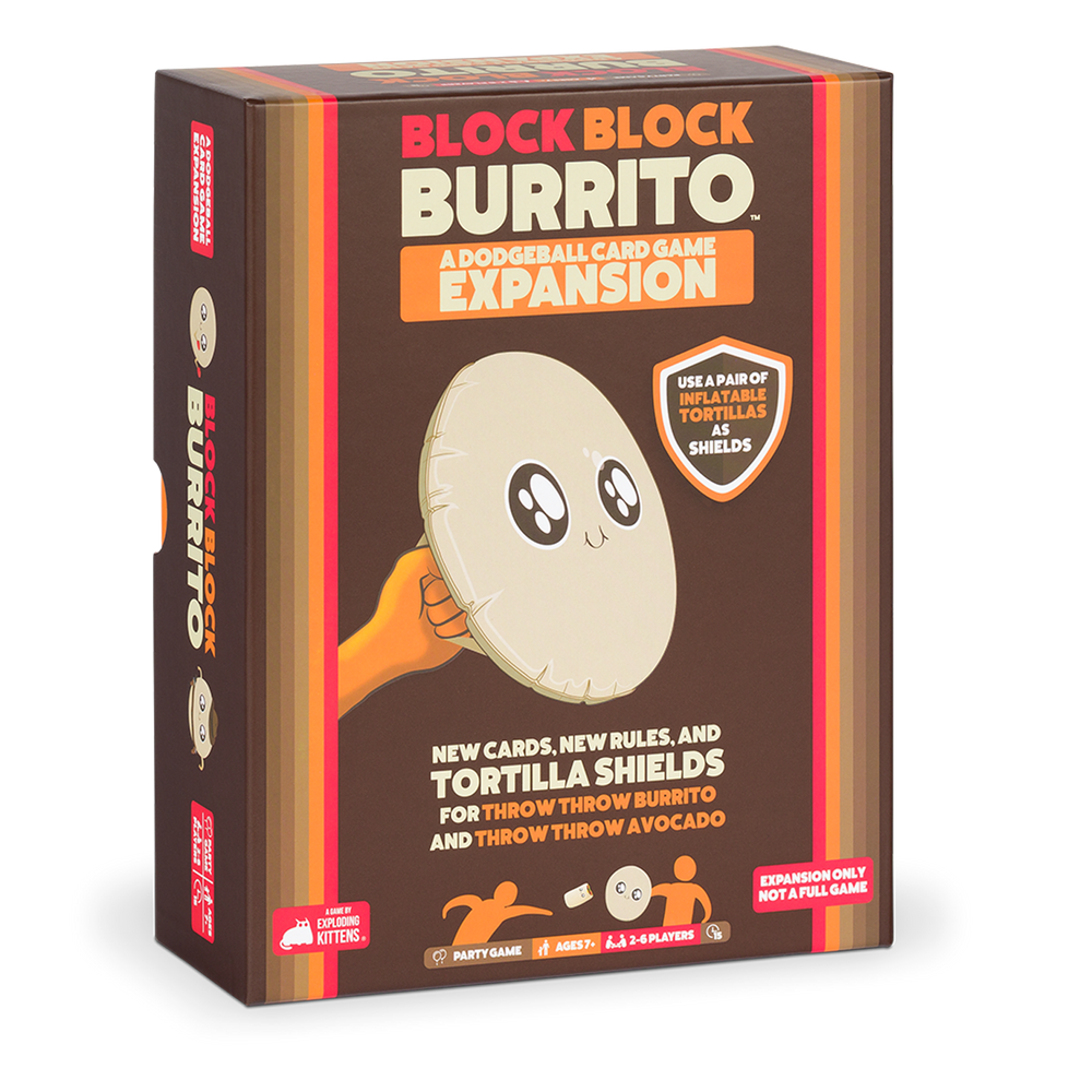 Block Block Burrito Throw Throw Burrito Expansion Exploding Kittens