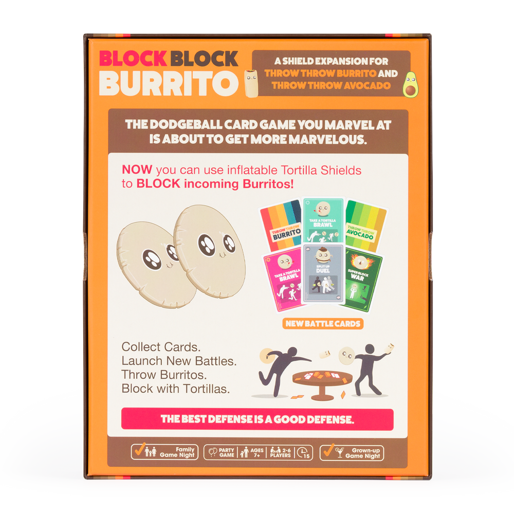 Block Block Burrito Throw Throw Burrito Expansion Exploding Kittens
