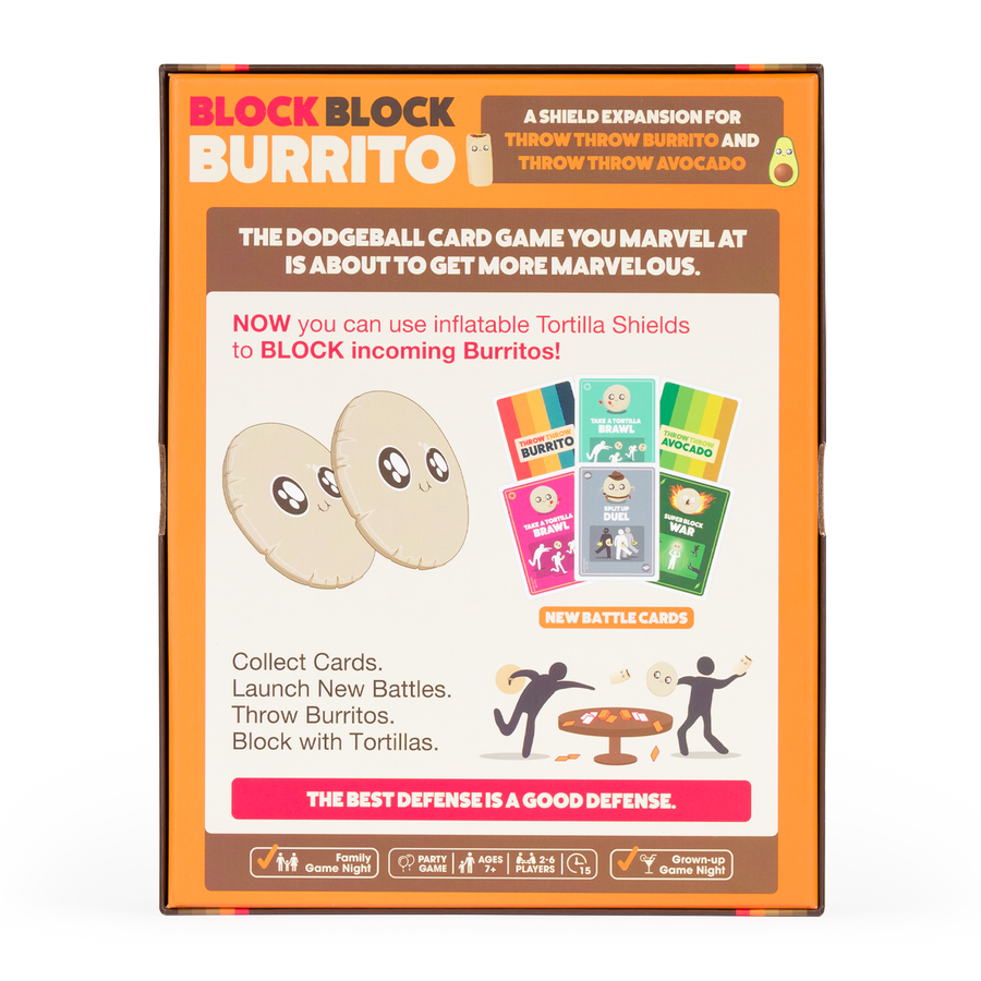 Block Block Burrito Throw Throw Burrito Expansion Exploding Kittens
