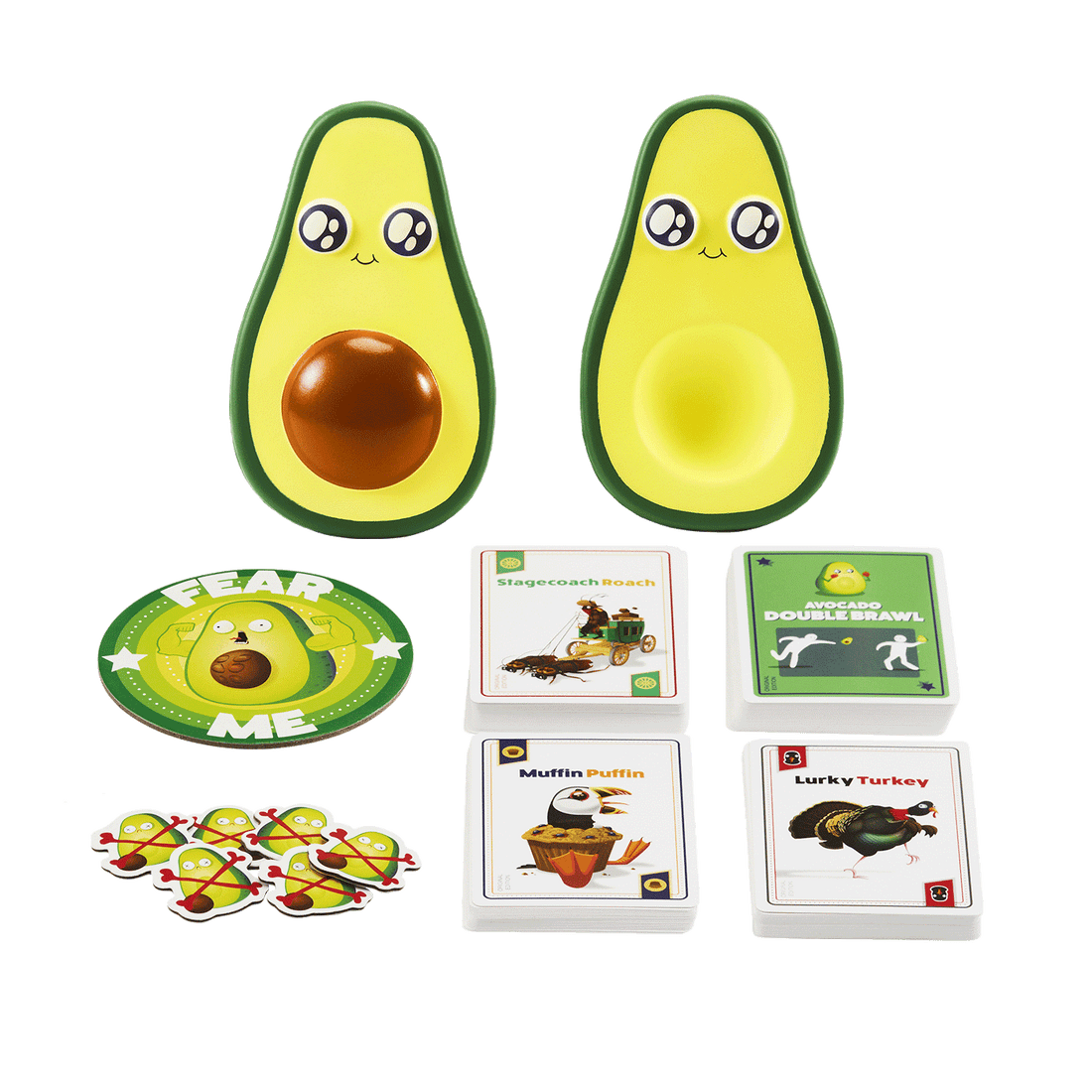 Throw Throw Avocado Party Card Game Exploding Kittens