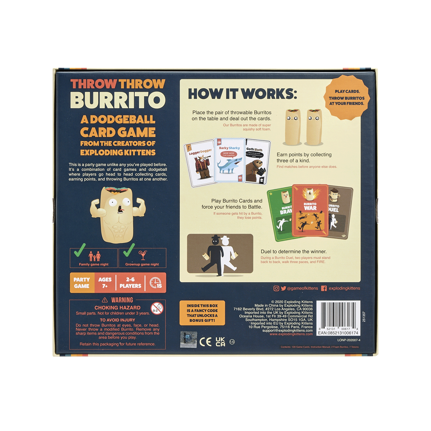 Throw Throw Burrito