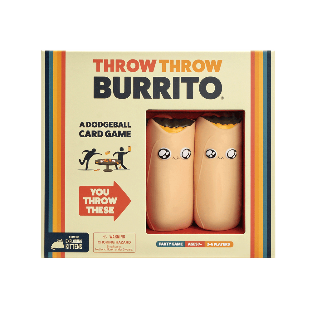 Throw Throw Burrito Party Card Game Exploding Kittens