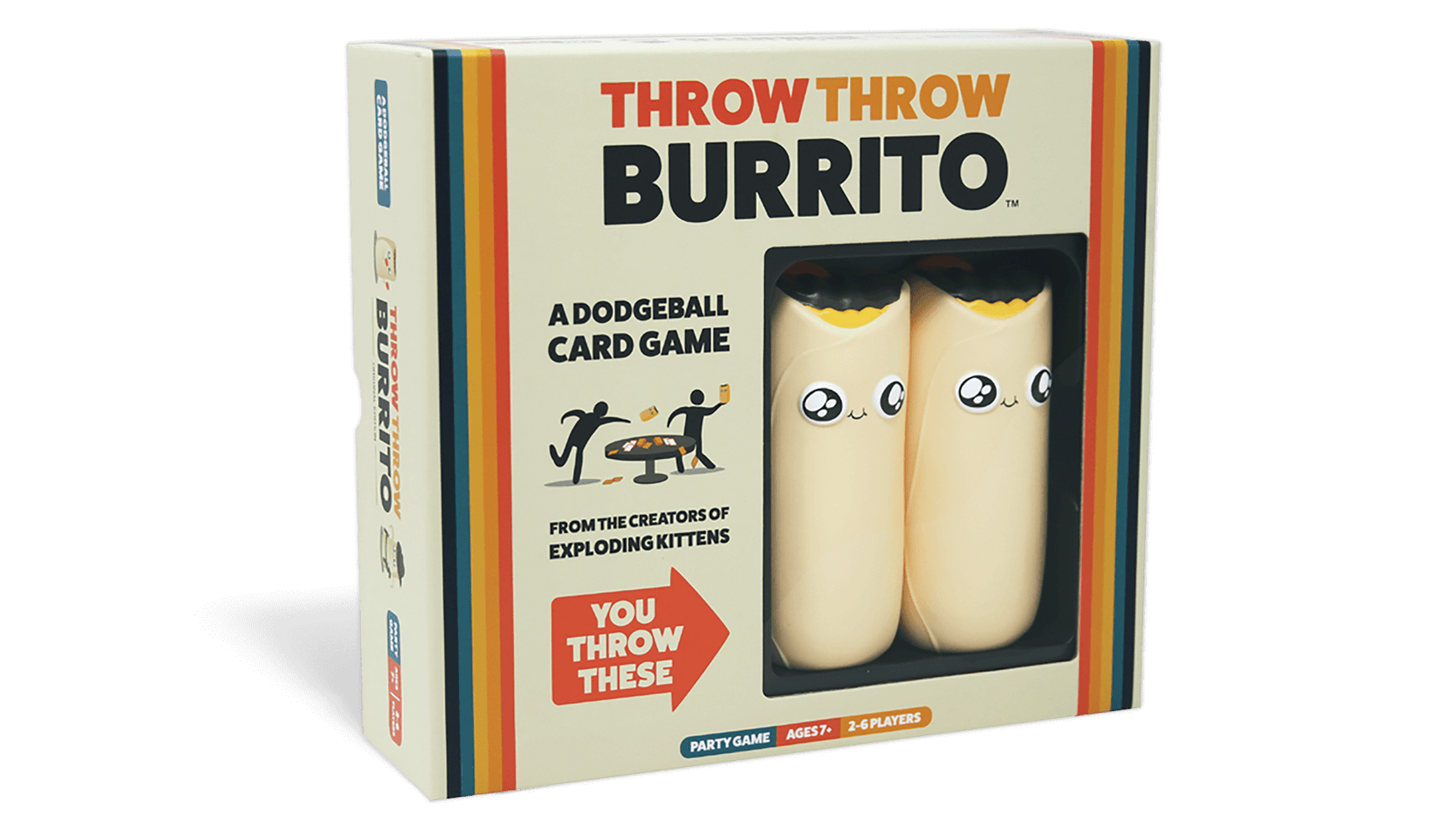 Throw Throw Burrito Party Card Game Exploding Kittens