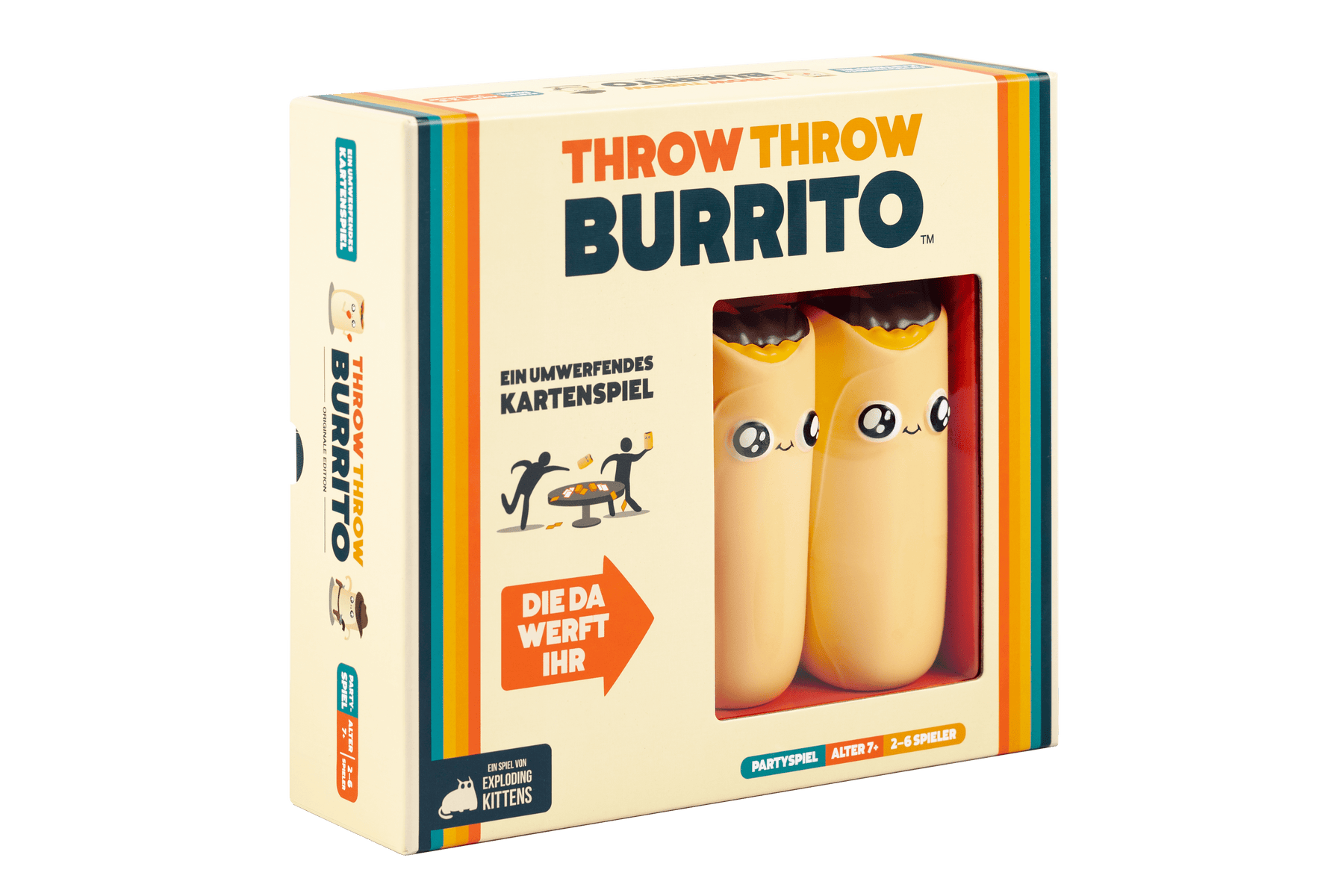 Throw Throw Burrito | Dodgeball Card Game