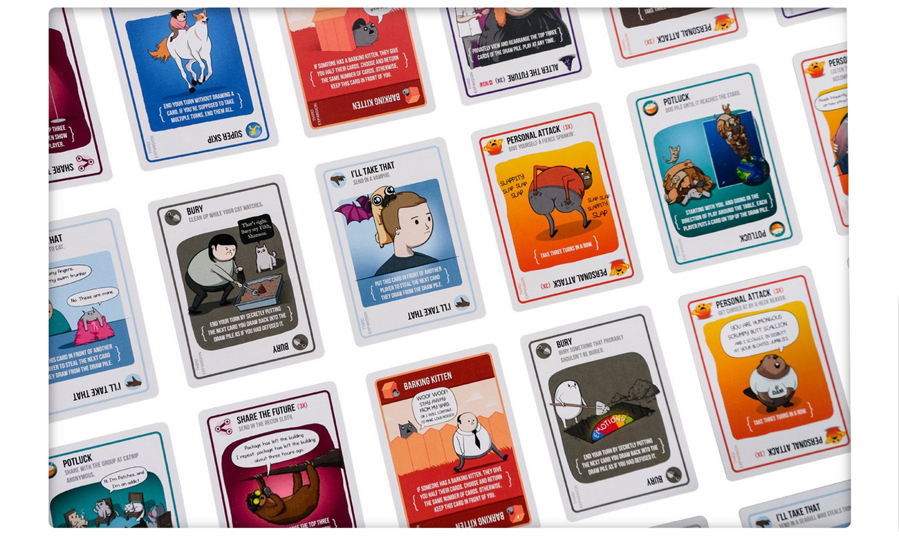 Exploding Kittens Merchandise Exploding Kittens Epic Party Bundle | Exploding Kittens