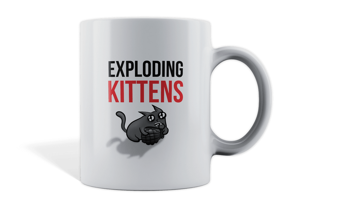 Exploding Kittens Nice Big Cup of Nope Mug Back