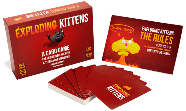 Exploding Kittens-Landing Page