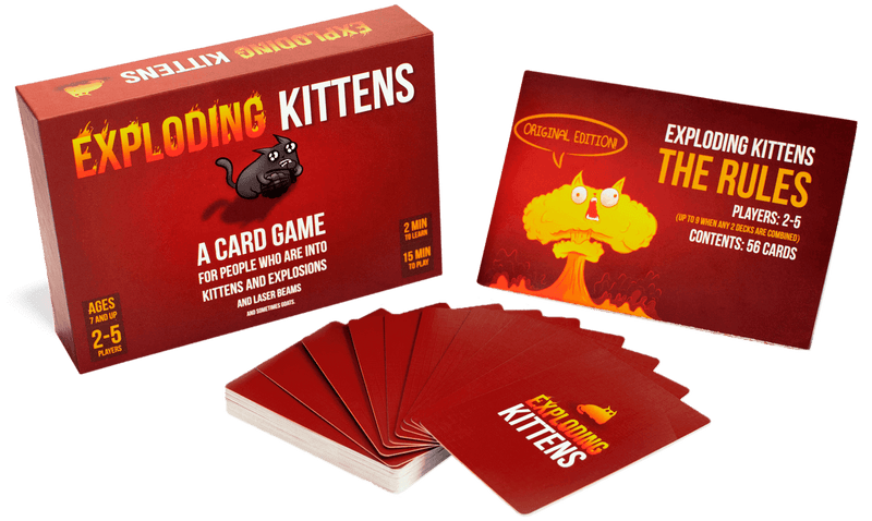 Exploding Kittens-Landing Page