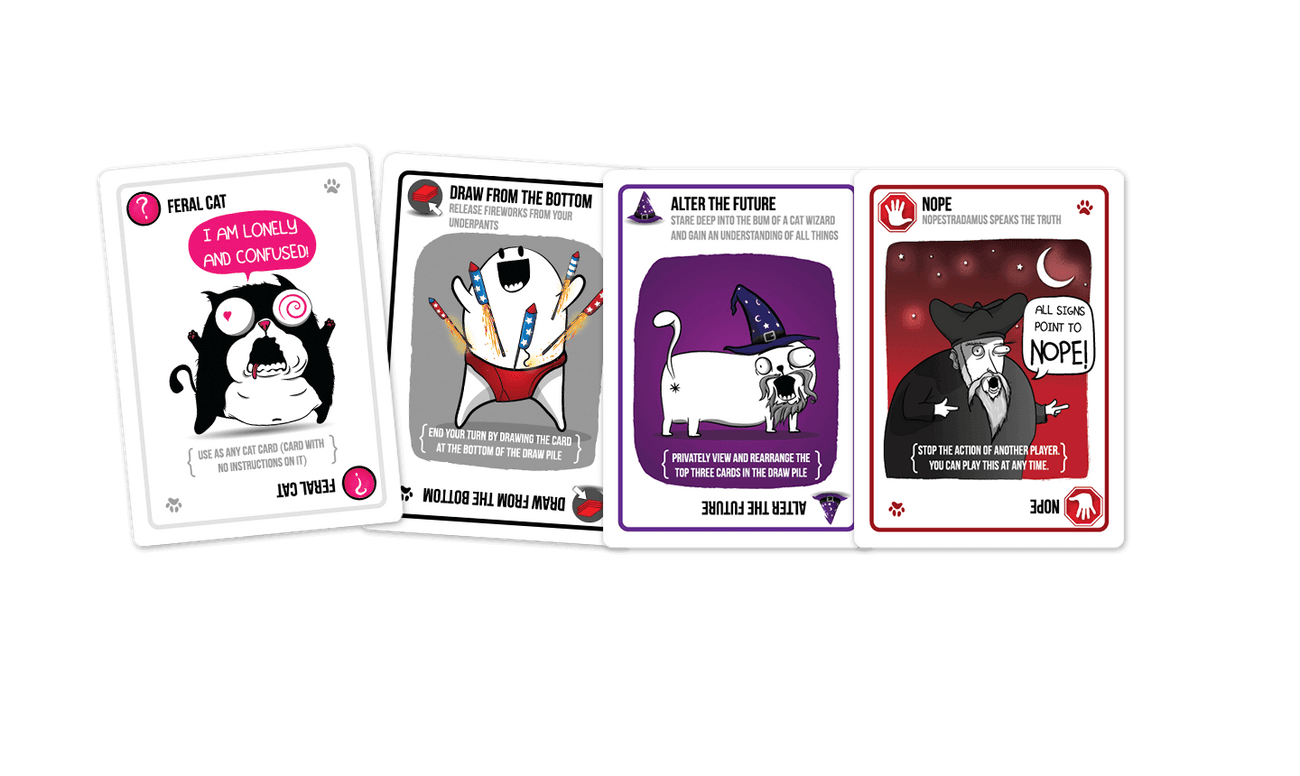 Exploding Kittens Recipes for Disaster Party Card Game Exploding