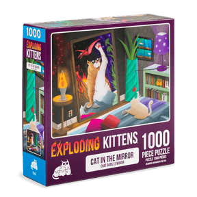 Cat in the Mirror (1000 Piece Puzzle)
