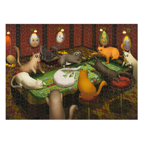 Cats Playing Craps