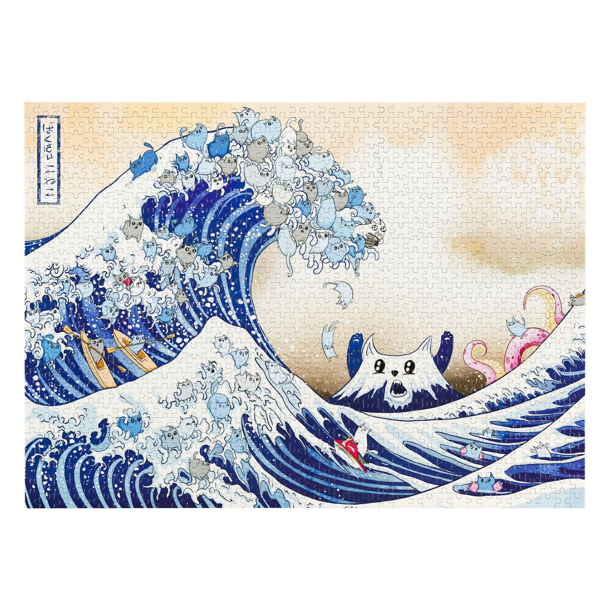 The Great Wave off Cat-a-gawa