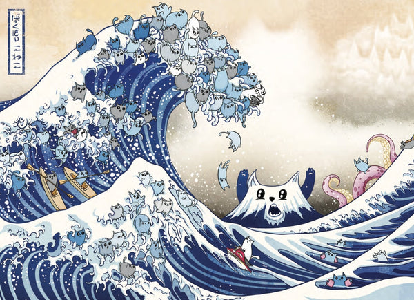 Puzzle - Adulte - 1000 pièces - Hokusai - La Vague de Kanagawa